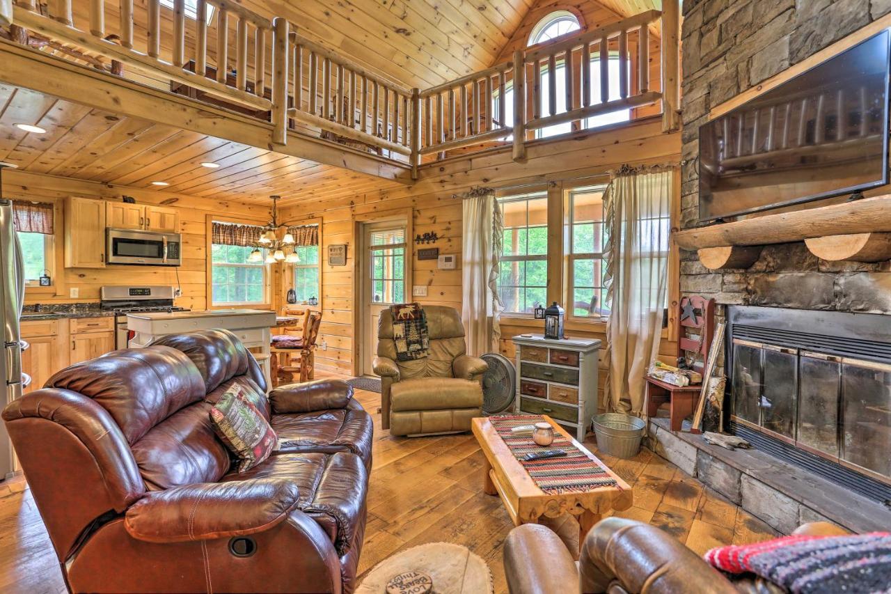 Charming Blakely Cabin With Porch And Valley Views! 외부 사진